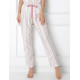 Женская вискозная пижама с брюками Paola св.розовый+белый, Aruelle (Литва)