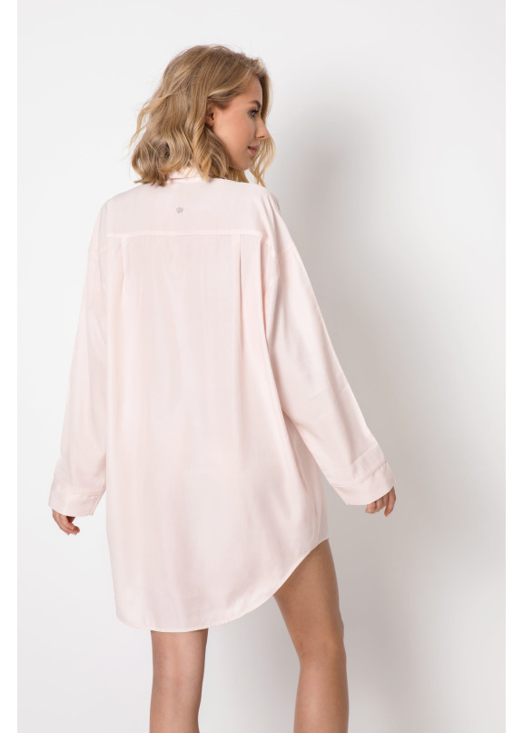 Женская вискозная сорочка-рубашка Danielle SS22 св.розовый, Aruelle (Литва)