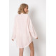 Женская вискозная сорочка-рубашка Danielle SS22 св.розовый, Aruelle (Литва)