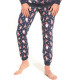 Мужская хлопковая пижама с брюками 195(226) GNOMES 3 джинс+красный , Cornette (Польша)