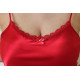 Женская атласная сорочка 2712 красный,Felisse,Россия