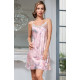 Женская шелковая сорочка 5974 Edem жемчужно-розовый, Mia-Amore (Италия)