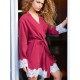 Женский халат K-7 бордовый,OPIUM,Италия