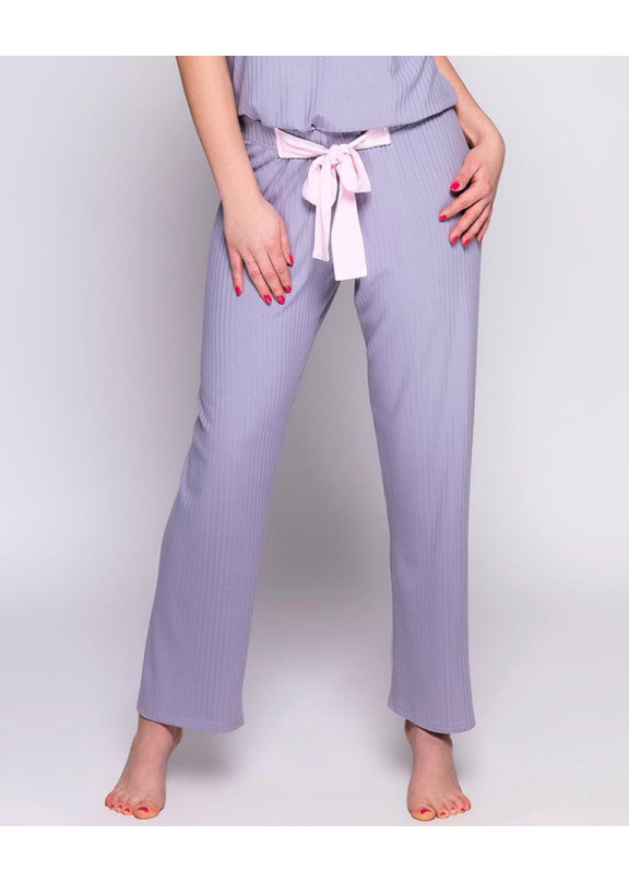 Женский вискозный комплект с брюками Shery Fiolet фиолетовый, Sensis (Польша)