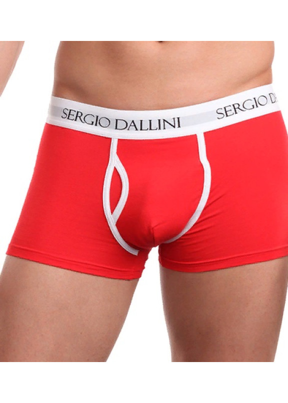 Мужские спортивные боксеры SD2941-1 красный, Sergio Dallini (Италия)
