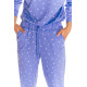 Женская хлопковая пижама с брюками 2571 AW22/23 RAISA васильковый, Taro (Польша)