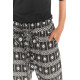 Женская хлопковая пижама с брюками 2768 AW22/23 CHANEL черный+белый, Taro (Польша)