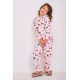 Детская хлопковая пижама с брюками 2833/2834/2835 AW22/23 LAURA мульти, Taro (Польша)
