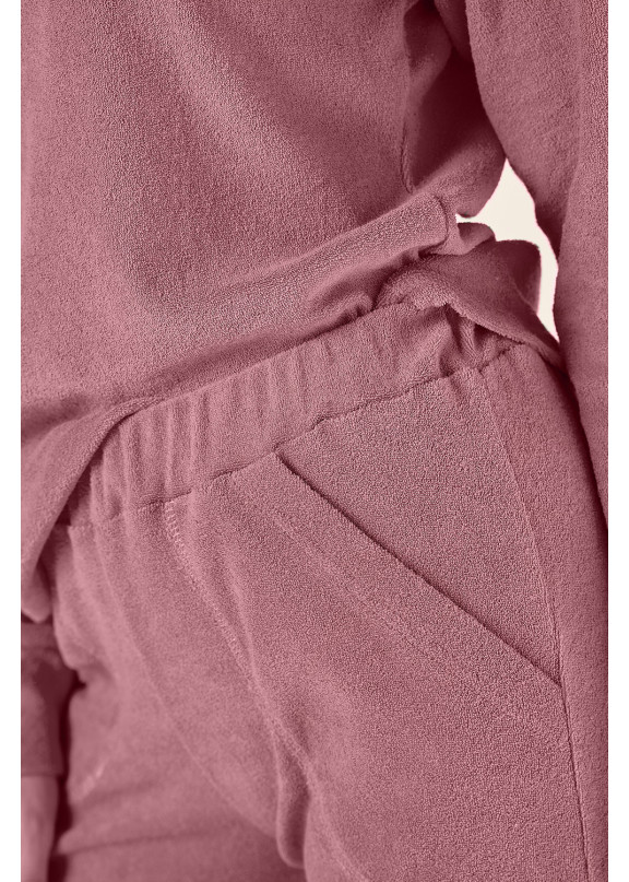 Женская хлопковая пижама с брюками 3026-24W Davina чайная роза, Taro (Польша)