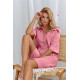 Женская сорочка-рубашка 2867-S23 Iris розовый, Taro (Польша)