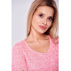 Женская хлопковая сорочка 2959 SS23 DAKOTA розовый, Taro (Польша)