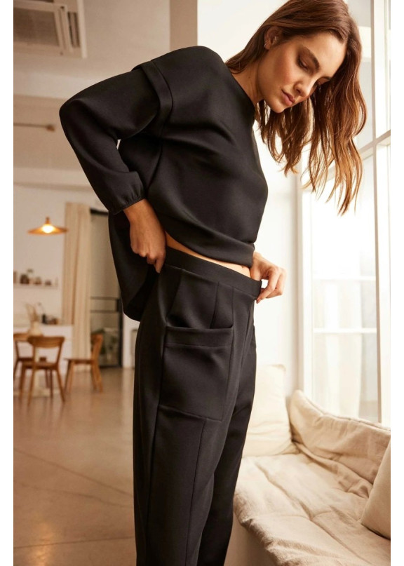 Женские брюки-карго 70614 черный, Ysabel Mora (Испания)