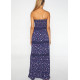 Женское вискозное платье пляжное 85599 т.синий,Ysabel Mora,Испания