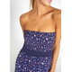 Женское вискозное платье пляжное 85599 т.синий,Ysabel Mora,Испания