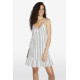 Женское пляжное платье 85820 белый+серый, Ysabel Mora (Испания)