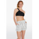Женские шорты пляжные 85819 белый+серый, Ysabel Mora (Испания)