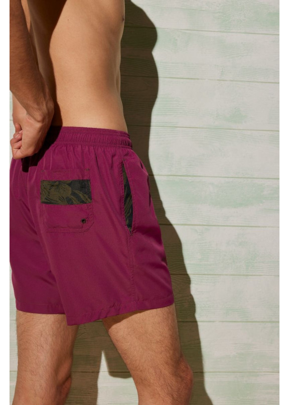 Мужские пляжные шорты 90103 SS23 бордовый, Ysabel Mora (Испания)