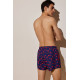 Мужские пляжные шорты 90121 SS23 т.синий+красный, Ysabel Mora (Испания)