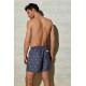 Мужские пляжные шорты 90130 SS23 т.серый+св.розовый, Ysabel Mora (Испания)