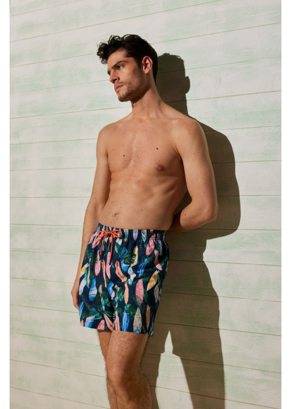 Мужские пляжные шорты 90135 SS23 мульти, Ysabel Mora (Испания)
